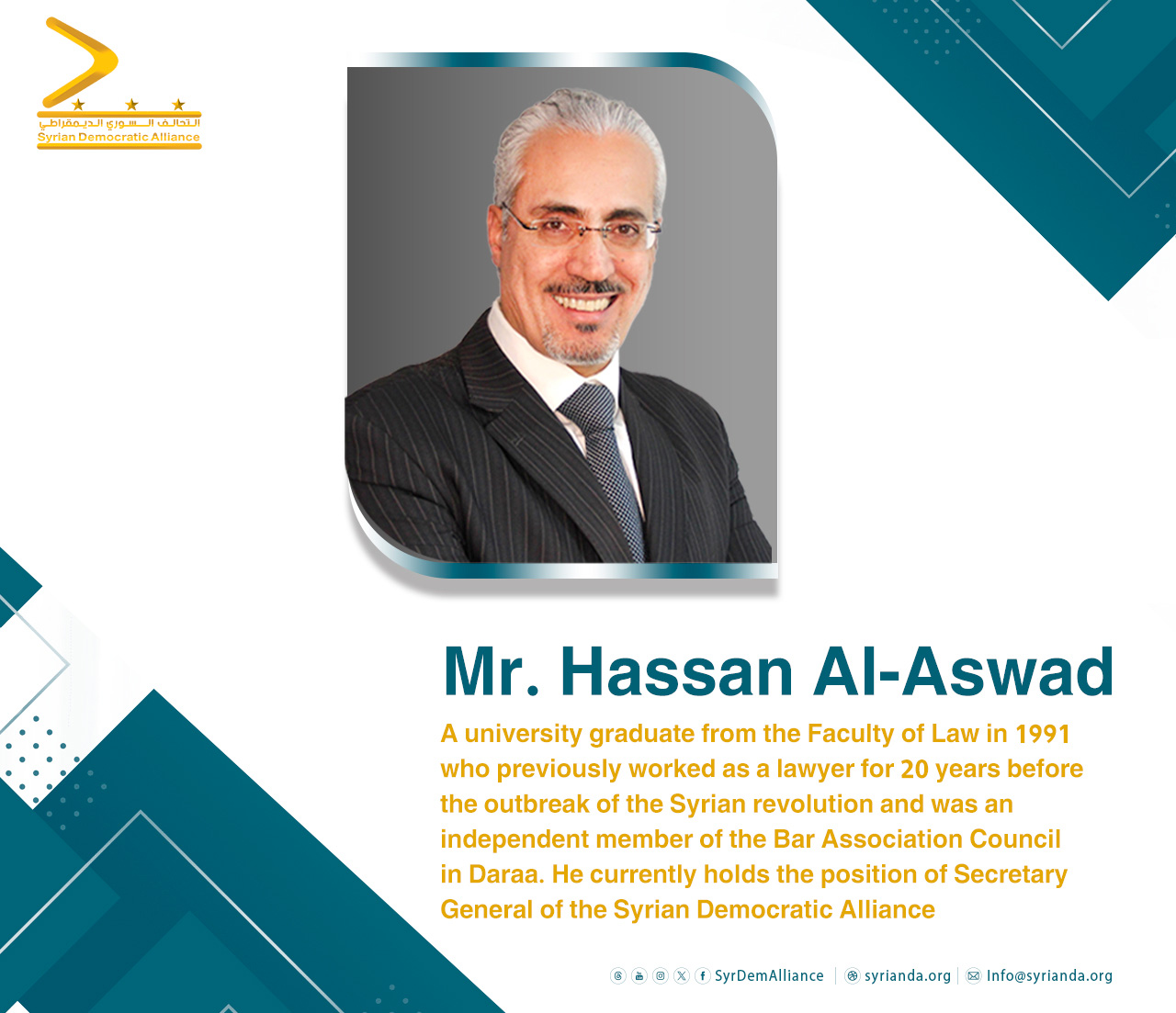 Read more about the article Attorney Hassan Alaswad